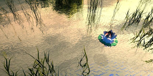 small river