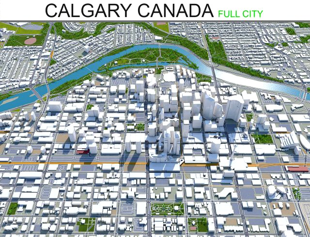 calgary city canada 60km