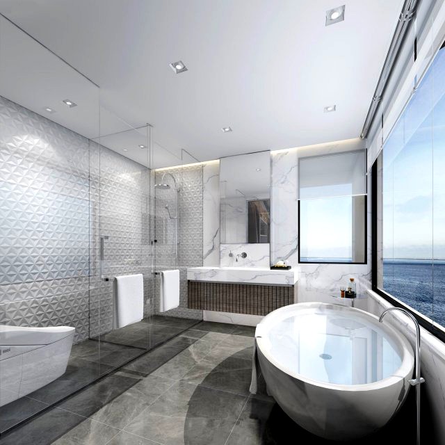 modern toilet bathroom