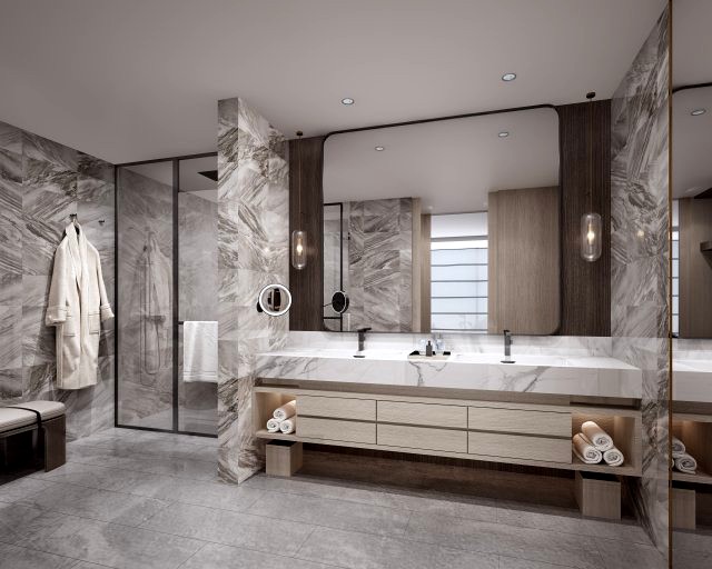 modern toilet bathroom