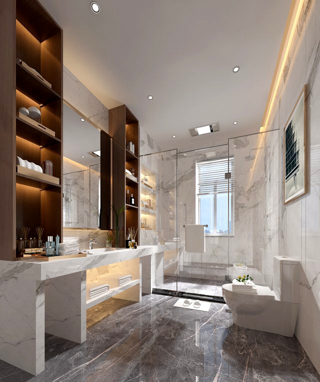 modern toilet bathroom