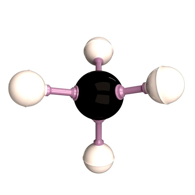 methane molecule