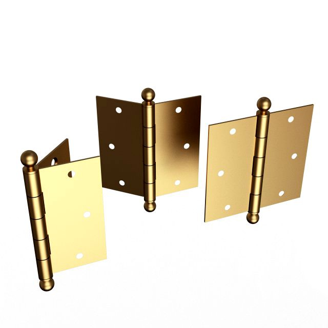 brass door hinge