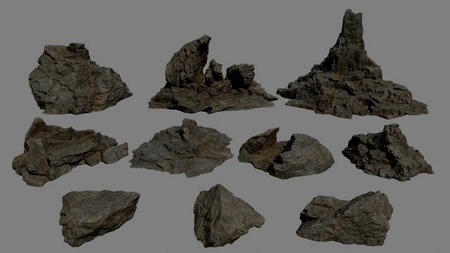 rocks