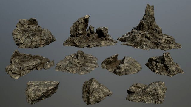 rocks