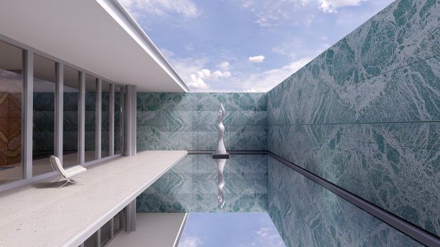 barcelona pavilion mies van der rohe