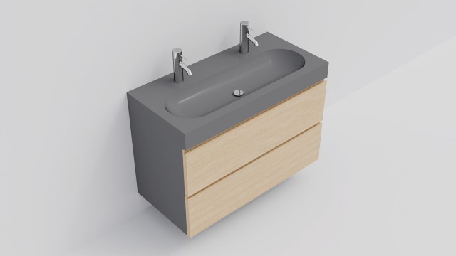 Godmorgon double vanity - 2 drawers