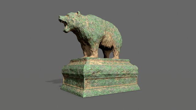 bear statue 7