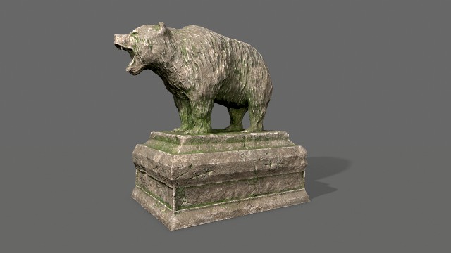 bear statue 8