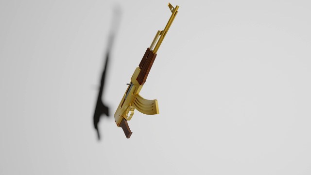 Aks 47u gold