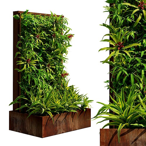 Decoration greenwall fitowall with plant box