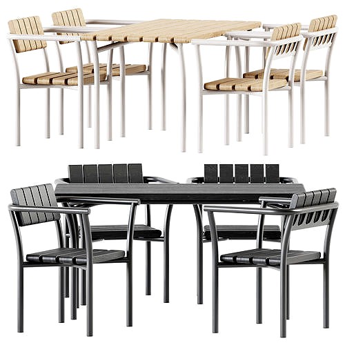 Parc Chair and Table by Vestre