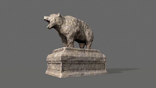 bear statue