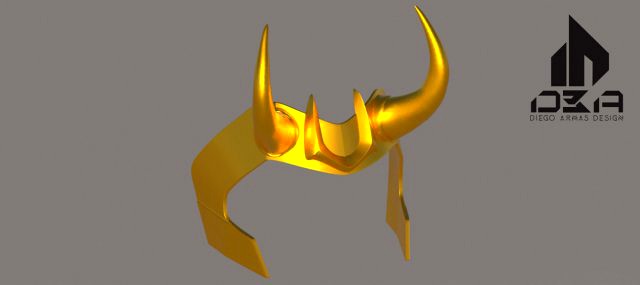 crown loki - printable