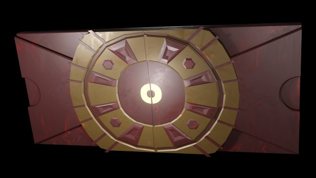 door stylized
