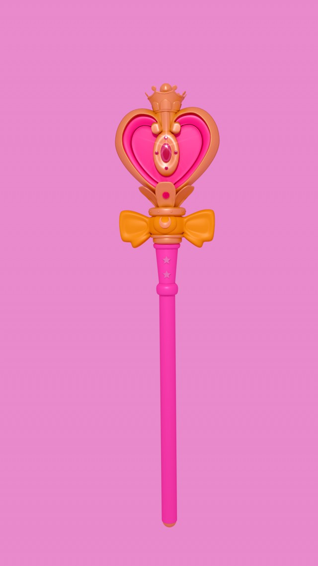 spiral heart moon rod sailor moon magic wand