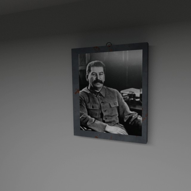 stalin wall frame