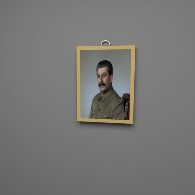 stalin wall frame