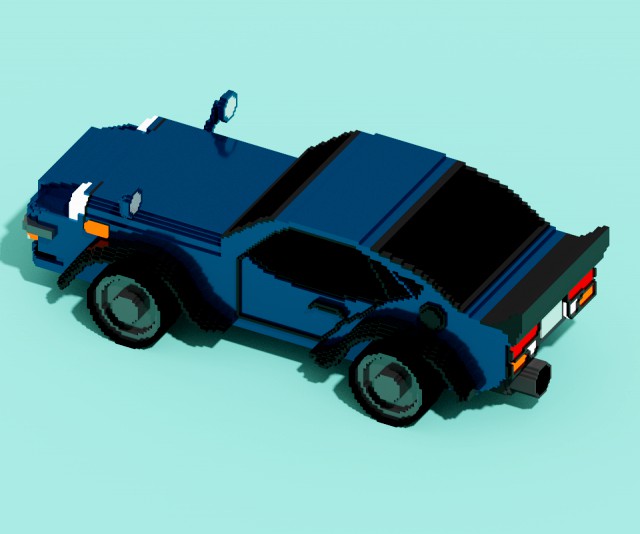 nissan fairlady-z-s30 voxel edits