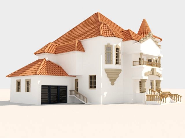 modern villa hause