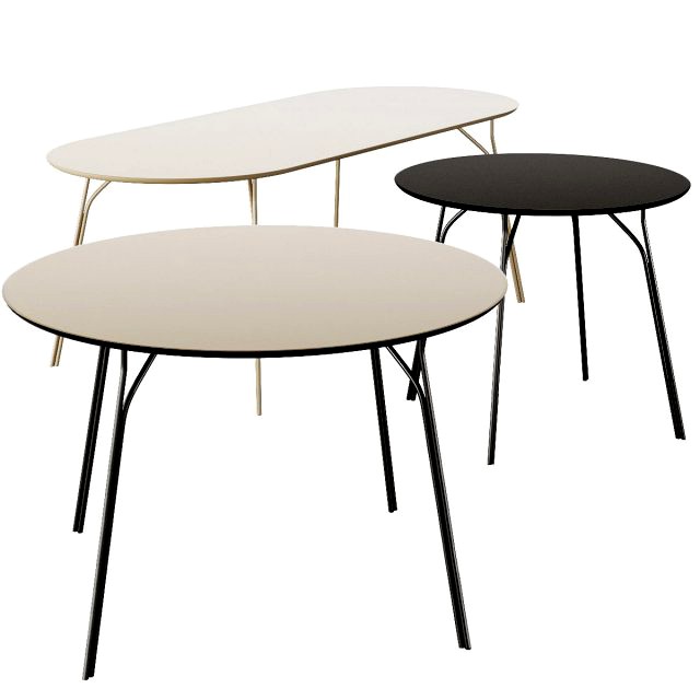 woud - tree dining table set