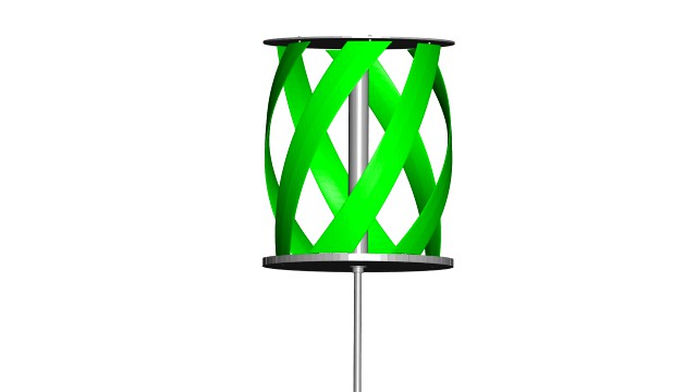 vertical axis wind turbine