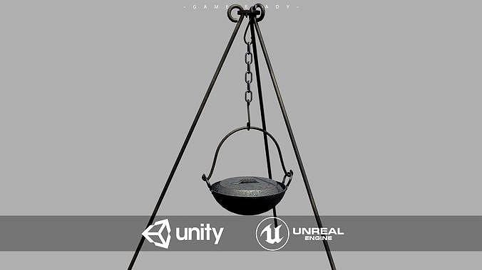 Campfire Cooking Tripod Grill