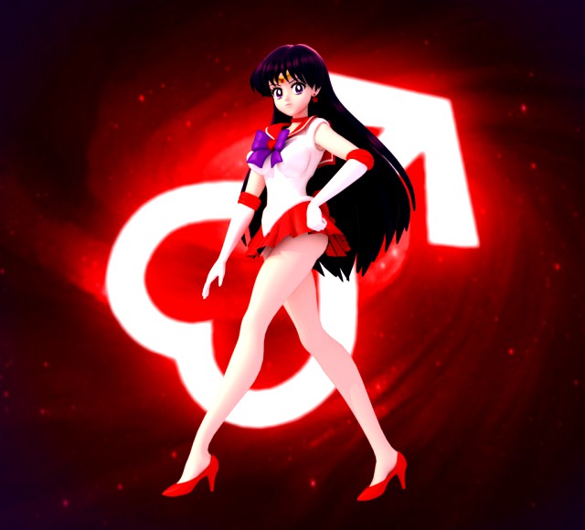 sailor mars - rei hino