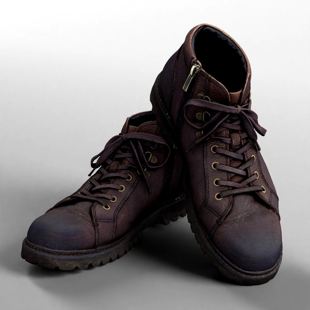 001223 men brown shoes