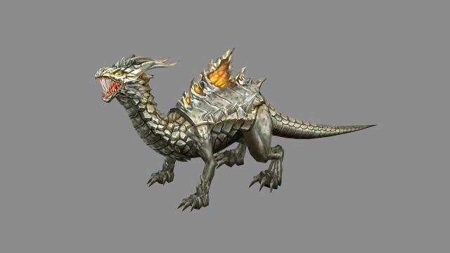 stone dragon - devil dragon monster