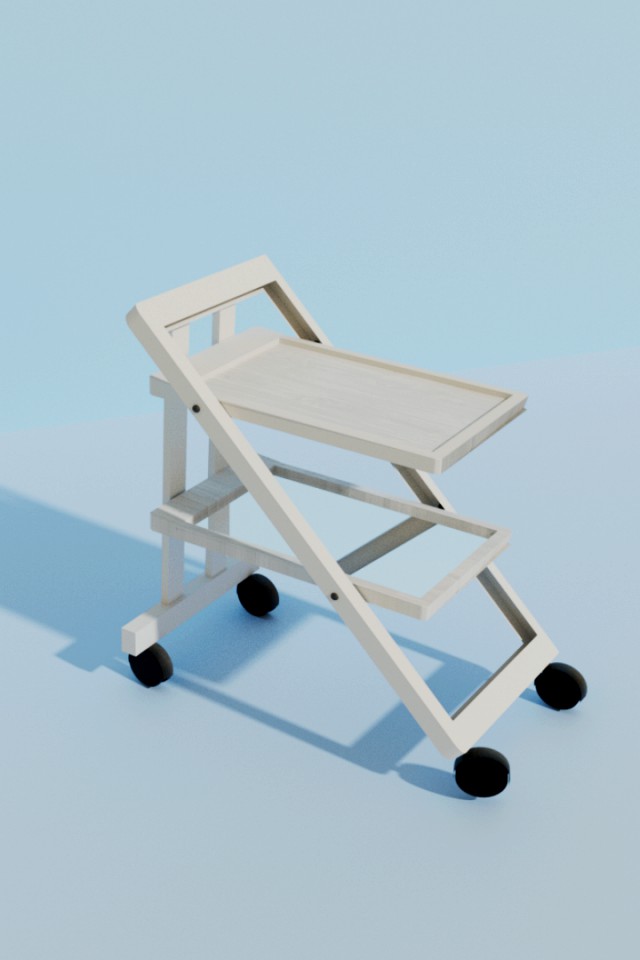 elegant serving table