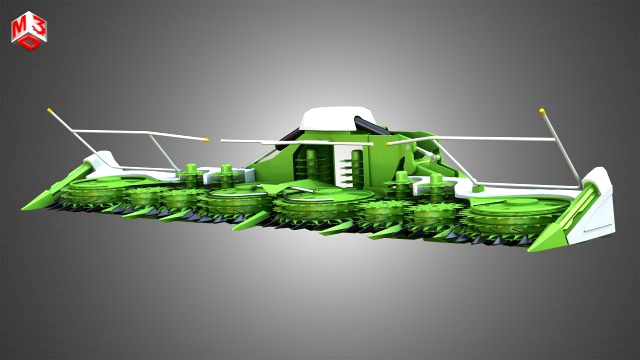 combine harvester front attachment