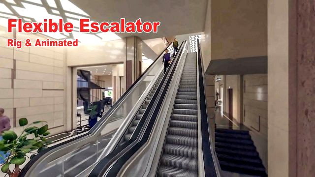 flexible escalator