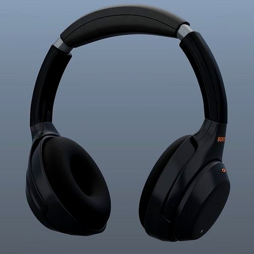 Headphones Sony sony wh-1000xm3 hi-poly 3D model