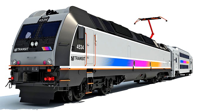 New Jersey NJ Transit Train