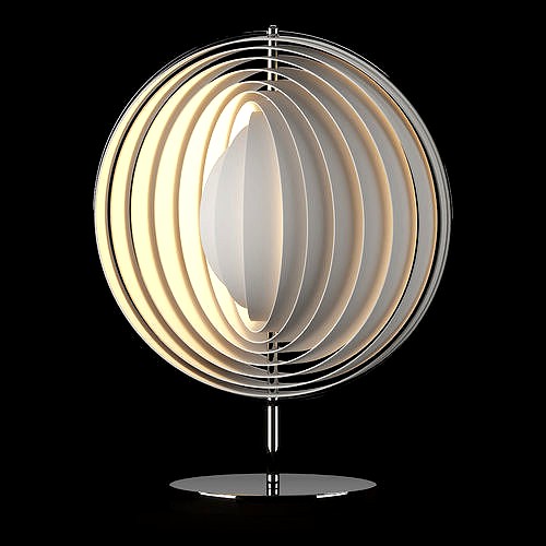 Moon Lamp descktop by Verner Panton