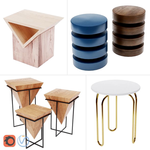 side tables set 04