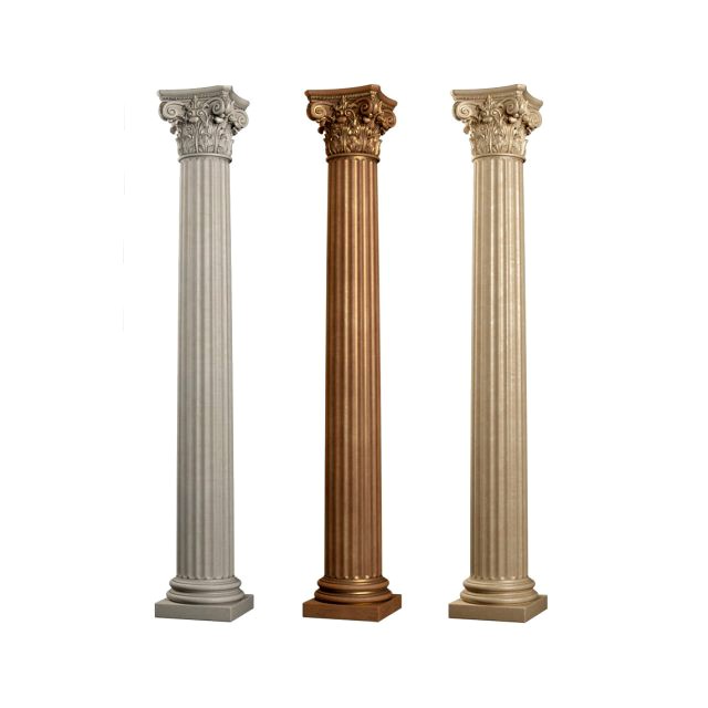 classical round columns