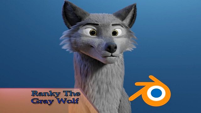 ranky the gray wolf