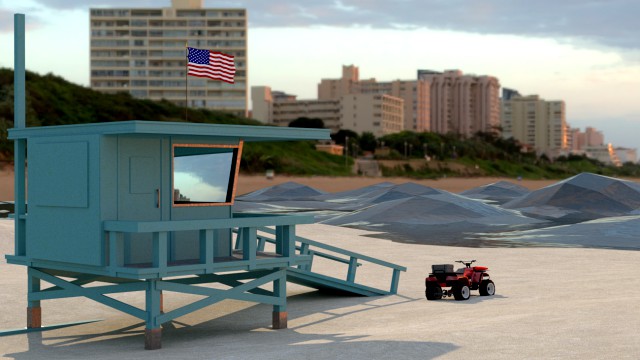 lifeguard tower