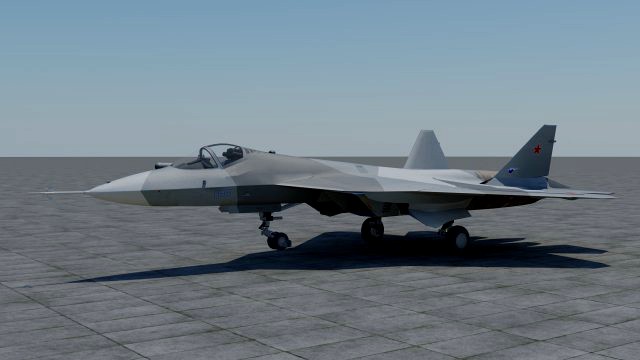 modern multi-purpose aircraft su-50