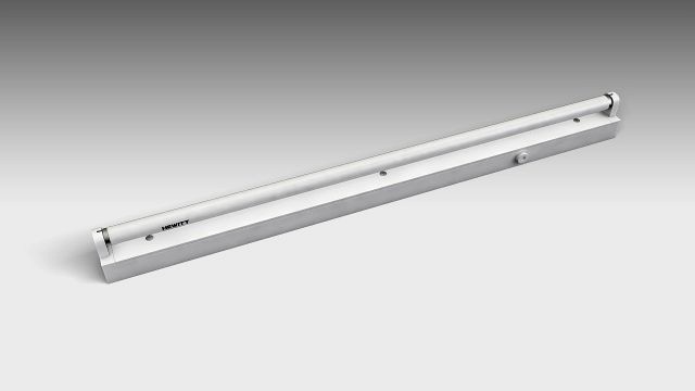 single fluorescent fixture