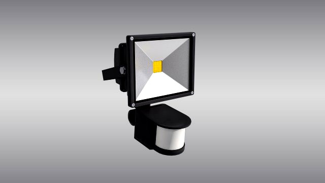 led floodlight with motion sensor