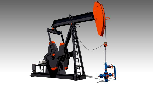 conventional pumpjack