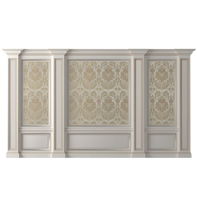 wall paneling classic wallpaper