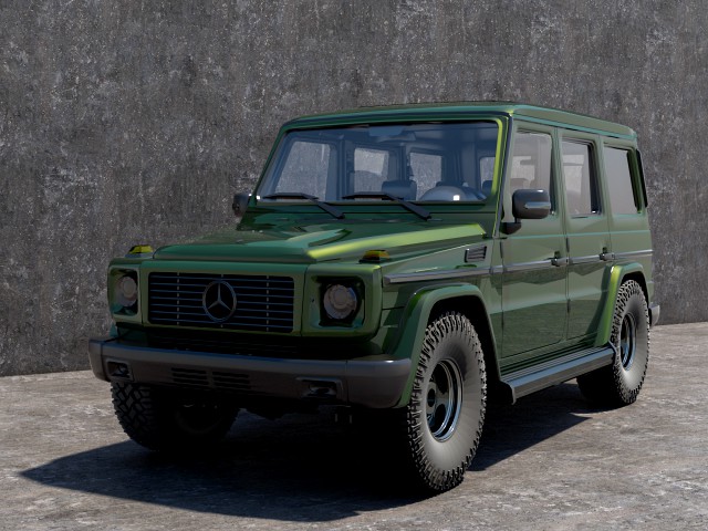 mercedes benz car 4x4