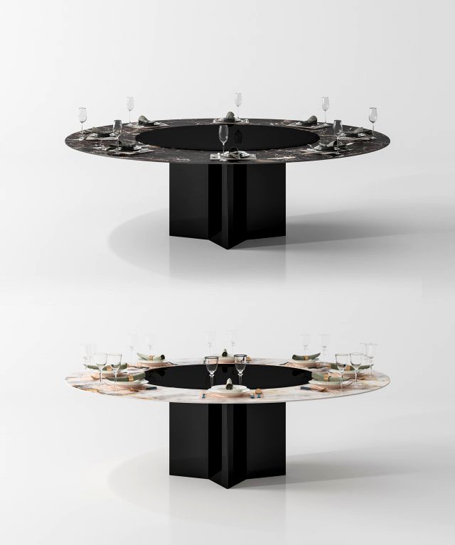 modern dining table