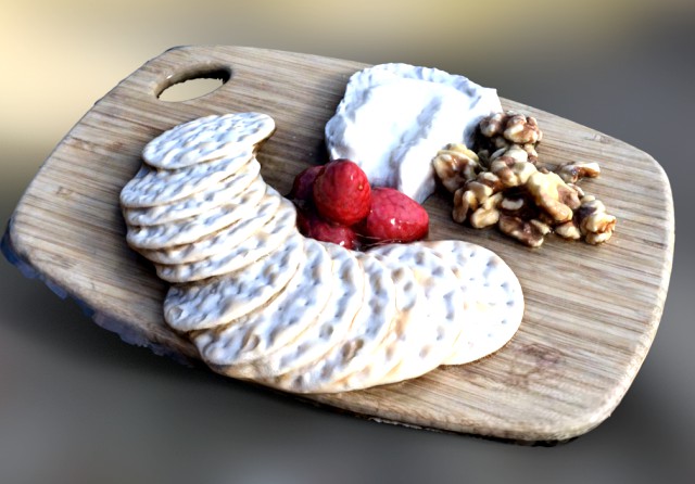 cheese board realistic