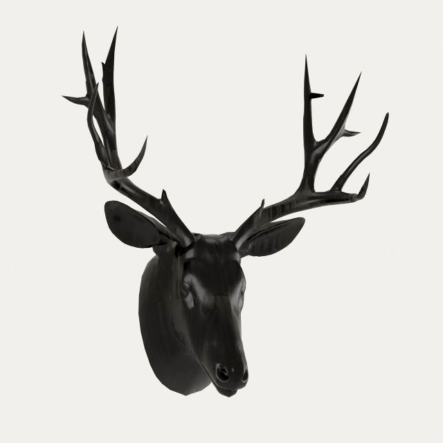 deer mount wall decoration