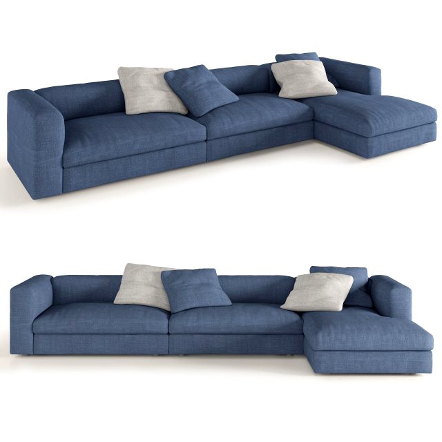 corner sofa semi large size